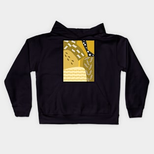 Road to the beach Kids Hoodie